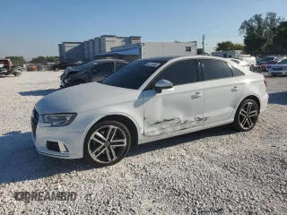 2017 Audi A3 Sedan Premium with VIN WAUB8GFF9H1059573, listed as a Copart auction lot 49719485 with 68,304 mi miles and Salvage Title. Bid and sale history available at carsss.com. Image 1.
