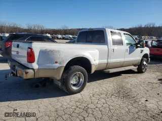 2008 Ford Super Duty F-350 DRW XL with VIN 1FTWW33RX8EC33516, listed as a Copart auction lot 82907584 with 0 mi miles and Salvage Title. Bid and sale history available at carsss.com. Image 3.