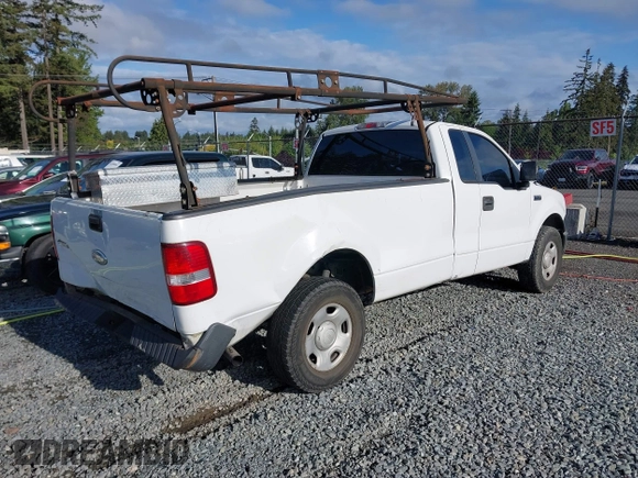 2007 Ford F-150 XL with VIN 1FTRF12297KB14393, listed as a IAAI auction lot 42303769 with 250,477 mi miles and . Bid and sale history available at DreamBid. Image 4.
