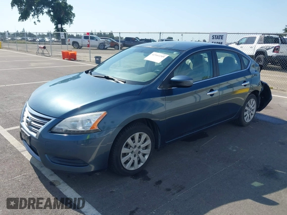 2014 Nissan Sentra S with VIN 3N1AB7APXEY242829, listed as a IAAI auction lot 42161249 with 164,001 mi miles and . Bid and sale history available at DreamBid. Image 17.