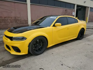 2017 Dodge Charger SRT Hellcat with VIN 2C3CDXL94HH509881, listed as a Copart auction lot 53559965 with 63,407 mi miles and Clean Title. Bid and sale history available at carsss.com. Image 1.