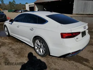 2022 Audi A5 Sportback Premium with VIN WAUABCF59NA006557, listed as a Copart auction lot 40883224 with 60,170 mi miles. Bid and sale history available at carsss.com. Image 2.
