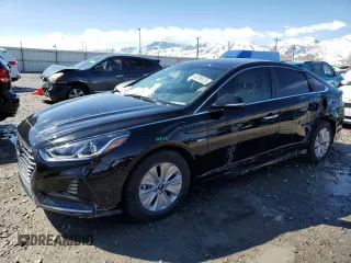 2019 Hyundai Sonata Hybrid SE with VIN KMHE24L32KA088149, listed as a Copart auction lot 49236675 with 49,215 mi miles and Salvage Title. Bid and sale history available at carsss.com. Image 1.