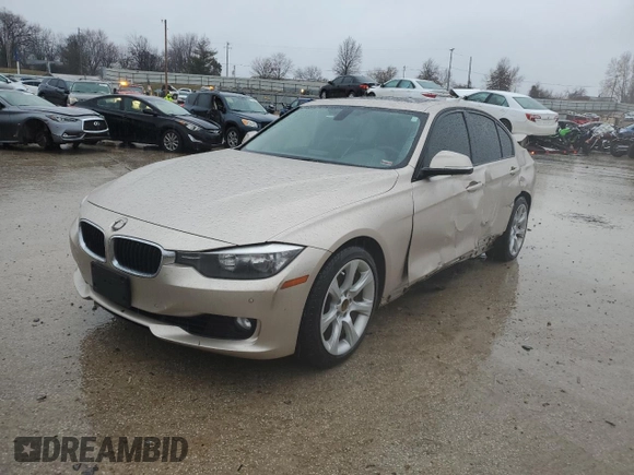2015 BMW 3 Series 328i with VIN WBA3A5C59FF606639, listed as a Copart auction lot 39474924 with 103,609 mi miles and Clean Title. Bid and sale history available at carsss.com. Image 1.