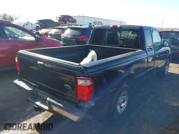 2002 Ford Ranger XLT Appearance with VIN 1FTYR44E42TA12756, listed as a IAAI auction lot 41824028 with 137,380 mi miles. Bid and sale history available at carsss.com. Image 4.