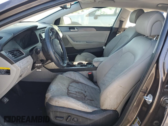 2017 Hyundai Sonata Sport with VIN 5NPE34AF6HH543634, listed as a Copart auction lot 44076185 with 110,695 mi miles and Salvage Title. Bid and sale history available at carsss.com. Image 7.