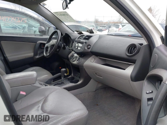 2010 Toyota RAV4 Ltd with VIN JTMDF4DV0A5022663, listed as a IAAI auction lot 41803613 with 225,368 mi miles. Bid and sale history available at carsss.com. Image 5.