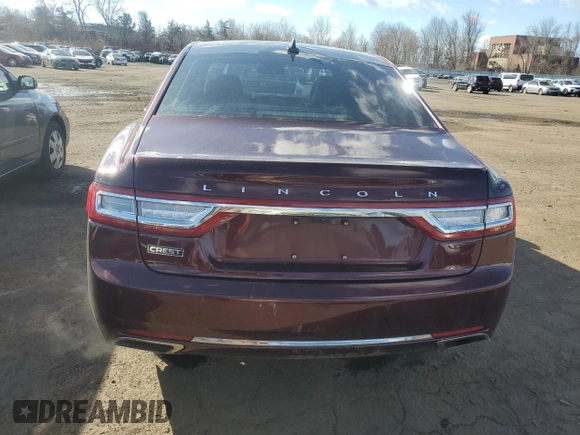 2019 Lincoln Continental Reserve with VIN 1LN6L9NC7K5604445, listed as a Copart auction lot 45735245 with 75,903 mi miles and Salvage Title. Bid and sale history available at DreamBid. Image 6.