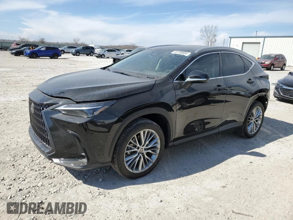 2023 Lexus NX with VIN 2T2HGCEZ5PC023454, listed as a Copart auction lot 45708884 with 20,724 mi miles. Bid and sale history available at carsss.com. Image 1.