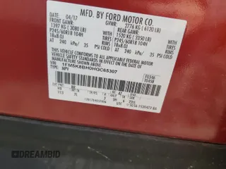 2017 Ford Explorer z VIN 1FM5K8BH0HGC65307, wystawiony jako Copart lot #52743665 z przebiegiem 111 781 mil mil oraz Szkoda całkowita • Salvage title. Historia ofert i sprzedaży dostępna na DreamBid. Obrazek 13.