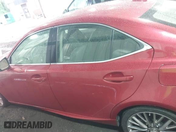 2014 Lexus IS 250 with VIN JTHCF1D25E5013154, listed as a IAAI auction lot 42235666 with 128,760 mi miles and . Bid and sale history available at DreamBid. Image 14.