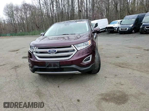 2018 Ford Edge Titanium with VIN 2FMPK4K87JBB18450, listed as a Copart auction lot 53461425 with 54,101 mi miles and Salvage Title. Bid and sale history available at carsss.com. Image 15.