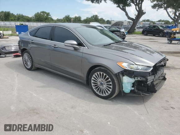 2013 Ford Fusion Titanium with VIN 3FA6P0K96DR382693, listed as a Copart auction lot 61753245 with 92,326 mi miles and Salvage title. Bid and sale history available at DreamBid. Image 4.