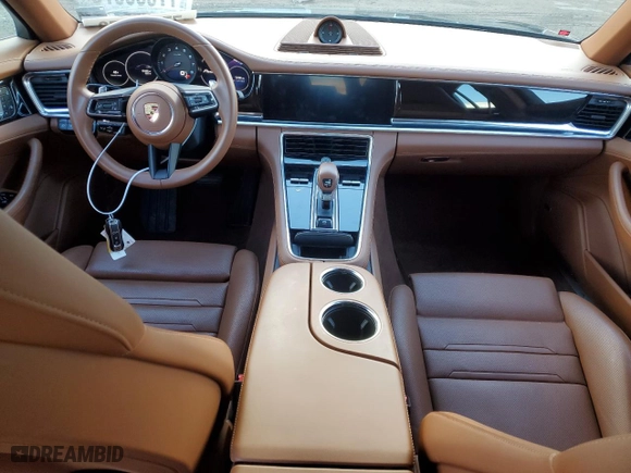 2022 Porsche Panamera with VIN WP0AJ2A72NL100650, listed as a Copart auction lot 77883073 with 17,693 mi miles. Bid and sale history available at carsss.com. Image 8.