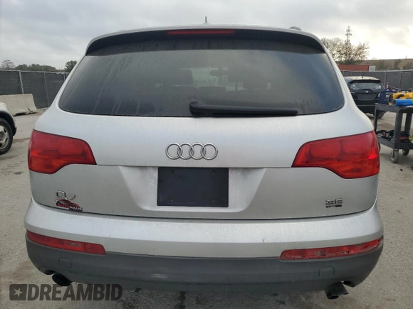 2008 Audi Q7 3.6L with VIN WA1AY74L08D033850, listed as a Copart auction lot 45222125 with 148,940 mi miles and Salvage Title. Bid and sale history available at carsss.com. Image 6.