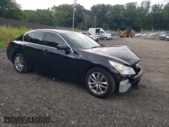 2008 Infiniti G35 with VIN JNKBV61E18M218314, listed as a Copart auction lot 67214644 with 158,144 mi miles and Salvage Title. Bid and sale history available at DreamBid. Image 4.