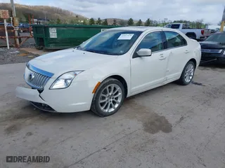 2010 Mercury Milan Premier with VIN 3MEHM0JG6AR665259, listed as a IAAI auction lot 41977470 with 74,485 mi miles. Bid and sale history available at carsss.com. Image 2.