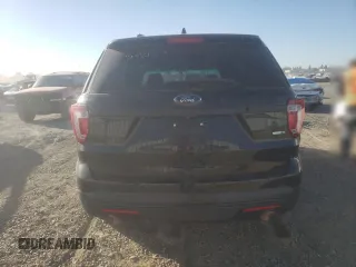 2016 Ford Utility Police Interceptor with VIN 1FM5K8ARXGGB43904, listed as a Copart auction lot 75942154 with 241,448 mi miles and Clean Title. Bid and sale history available at carsss.com. Image 6.