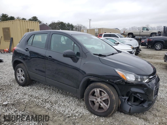 2017 Chevrolet Trax LS with VIN 3GNCJNSB5HL289954, listed as a Copart auction lot 43061775 with 75,481 mi miles and Salvage Title. Bid and sale history available at carsss.com. Image 4.
