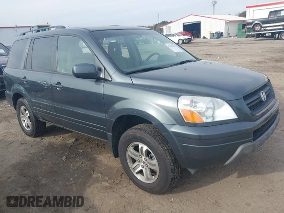 2004 Honda Pilot EX with VIN 2HKYF184X4H590442, listed as a IAAI auction lot 40968680 with 224,892 mi miles. Bid and sale history available at carsss.com. Image 1.