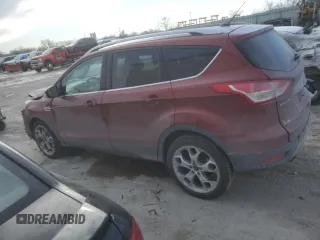 2014 Ford Escape Titanium with VIN 1FMCU9J90EUD58116, listed as a Copart auction lot 41972885 with 100,572 mi miles and Salvage Title. Bid and sale history available at carsss.com. Image 2.