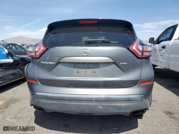 2015 Nissan Murano SL with VIN 5N1AZ2MH4FN217094, listed as a Copart auction lot 53171765 with 143,264 mi miles and Clean Title. Bid and sale history available at carsss.com. Image 6.
