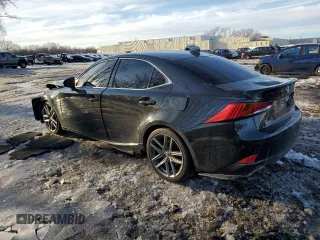 2020 Lexus IS with VIN JTHG81F29L5040816, listed as a Copart auction lot 45840415 with 103,121 mi miles and Salvage Title. Bid and sale history available at carsss.com. Image 2.