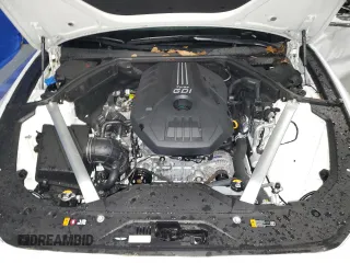 2023 Genesis G70 2.0T with VIN KMTG34TAXPU131832, listed as a Copart auction lot 44111124 with 3,203 mi miles and Non Repairable. Bid and sale history available at DreamBid. Image 11.