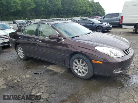 2002 Lexus ES 300 с VIN JTHBF30G025036622, выставлен на аукционе Copart как лот 59345855 с пробегом 113 711 миль миль и Списание • Salvage title. История ставок и продаж доступна на DreamBid. Изображение 4.
