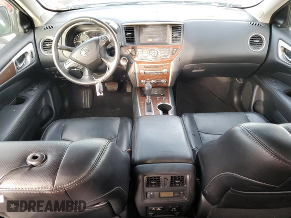2020 Nissan Pathfinder Platinum with VIN 5N1DR2DMXLC603150, listed as a Copart auction lot 80942914 with 77,848 mi miles and Salvage Title. Bid and sale history available at carsss.com. Image 8.