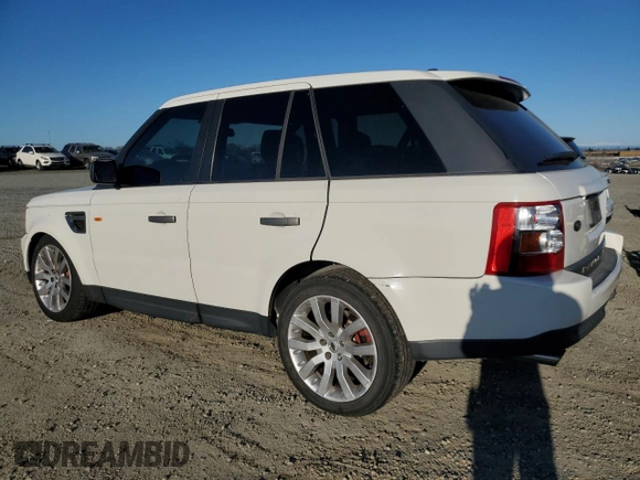 2008 Land Rover Range Rover Sport SC with VIN SALSH23498A134080, listed as a Copart auction lot 48410125 with 156,093 mi miles and Clean Title. Bid and sale history available at carsss.com. Image 2.