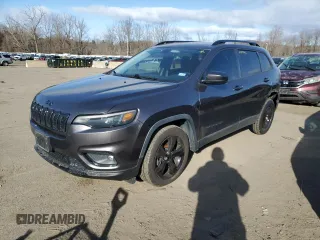 2019 Jeep Cherokee Latitude Plus with VIN 1C4PJLLN6KD326076, listed as a Copart auction lot 87713465 with 58,526 mi miles and Salvage Title. Bid and sale history available at carsss.com. Image 1.