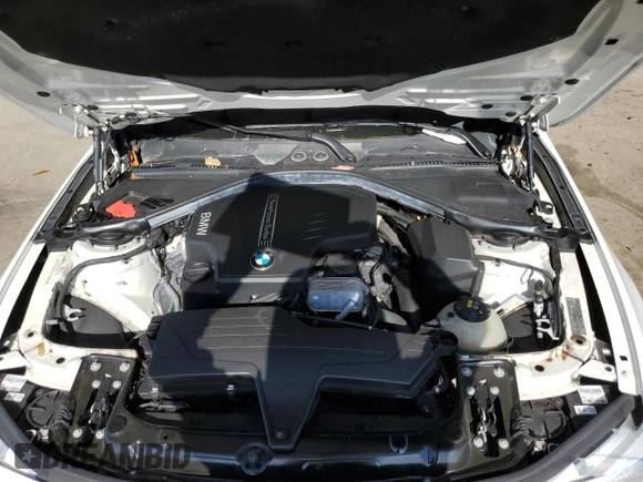 2015 BMW 4 Series 428i with VIN WBA4A9C5XFGL85882, listed as a Copart auction lot 57434445 with 145,765 mi miles and Salvage title. Bid and sale history available at DreamBid. Image 12.