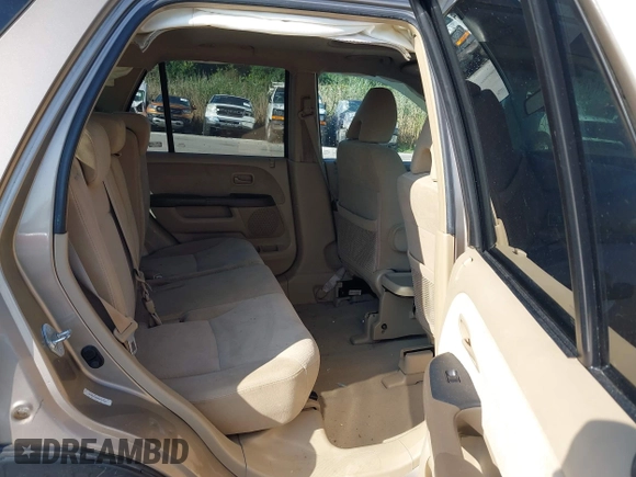 2005 Honda CR-V EX with VIN SHSRD78865U314431, listed as a IAAI auction lot 40206182 with 164,015 mi miles. Bid and sale history available at carsss.com. Image 8.