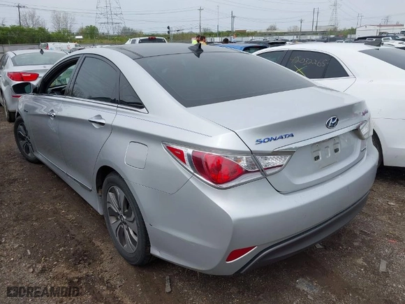 2014 Hyundai Sonata Hybrid Limited with VIN KMHEC4A47EA115911, listed as a IAAI auction lot 42038305 with 232,793 mi miles. Bid and sale history available at carsss.com. Image 3.