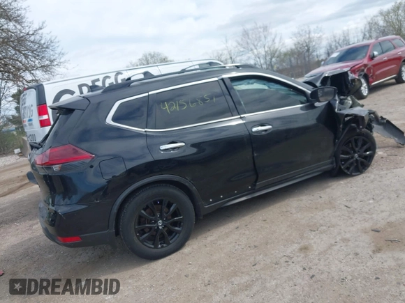2018 Nissan Rogue SV with VIN 5N1AT2MV8JC731879, listed as a IAAI auction lot 42156851 with 83,504 mi miles. Bid and sale history available at carsss.com. Image 4.