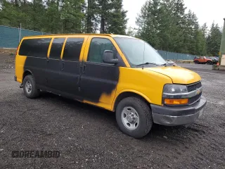 2013 Chevrolet Express Cargo Van with VIN 1GCWGGCA7D1149329, listed as a Copart auction lot 85995564 with 136,420 mi miles and Clean Title. Bid and sale history available at carsss.com. Image 4.