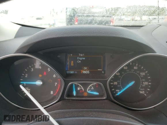2017 Ford Escape SE with VIN 1FMCU0GD8HUD84748, listed as a Copart auction lot 51239865 with 111,561 mi miles and Salvage Title. Bid and sale history available at carsss.com. Image 9.
