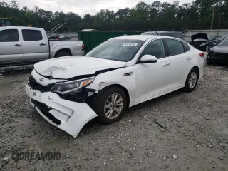 2016 Kia Optima LX with VIN 5XXGT4L30GG051249, listed as a Copart auction lot 55476275 with 40,875 mi miles and Salvage title. Bid and sale history available at DreamBid. Image 1.
