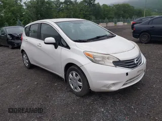 2014 Nissan Note SV with VIN 3N1CE2CPXEL386684, listed as a IAAI auction lot 42466780 with 92,780 mi miles and . Bid and sale history available at DreamBid. Image 1.