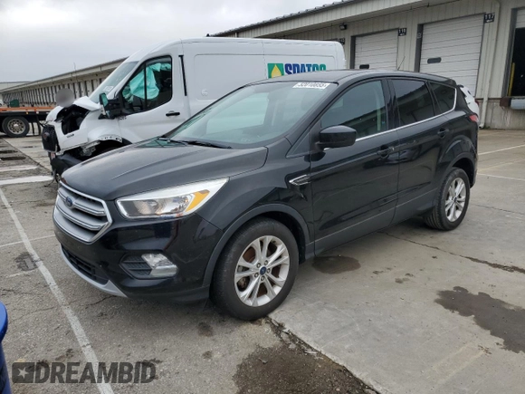 2017 Ford Escape SE with VIN 1FMCU0GD4HUC62887, listed as a Copart auction lot 52010855 with 132,720 mi miles and Clean Title. Bid and sale history available at carsss.com. Image 1.