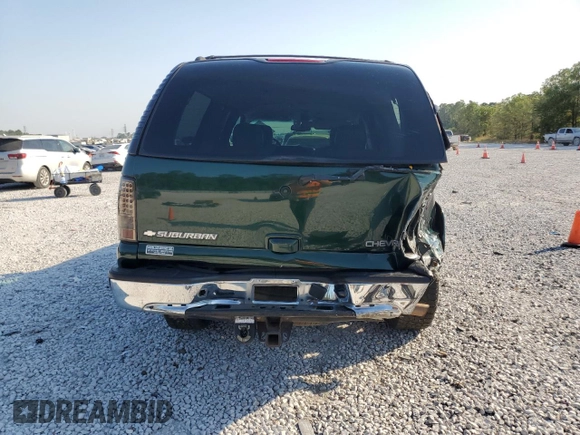 2003 Chevrolet Suburban LT with VIN 3GNEC16Z83G285871, listed as a Copart auction lot 75755484 with 0 mi miles and Clean Title. Bid and sale history available at carsss.com. Image 6.