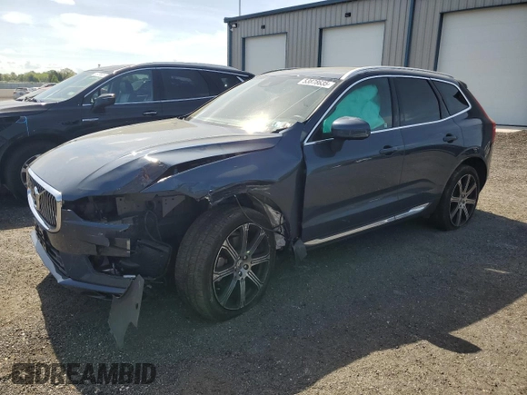 2019 Volvo XC60 Inscription with VIN YV4A22RL1K1343756, listed as a Copart auction lot 53878635 with 71,097 mi miles and Salvage title. Bid and sale history available at DreamBid. Image 1.