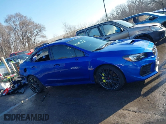2019 Subaru WRX STI with VIN JF1VA2R67K9828279, listed as a IAAI auction lot 41728385 with 43,652 mi miles and . Bid and sale history available at DreamBid. Image 14.