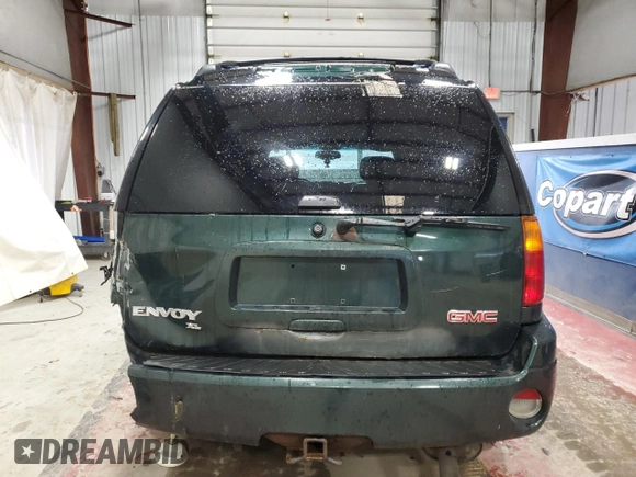 2004 GMC Envoy SLT with VIN 1GKET16S146133921, listed as a Copart auction lot 47730495 with 225,331 mi miles and Salvage Title. Bid and sale history available at DreamBid. Image 6.