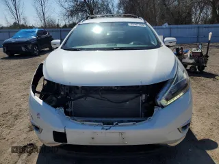 2018 Nissan Murano SV z VIN 5N1AZ2MG0JN188192, wystawiony jako Copart lot #53787465 z przebiegiem 63 445 mil mil oraz Czysty tytuł • Clean title. Historia ofert i sprzedaży dostępna na DreamBid. Obrazek 5.