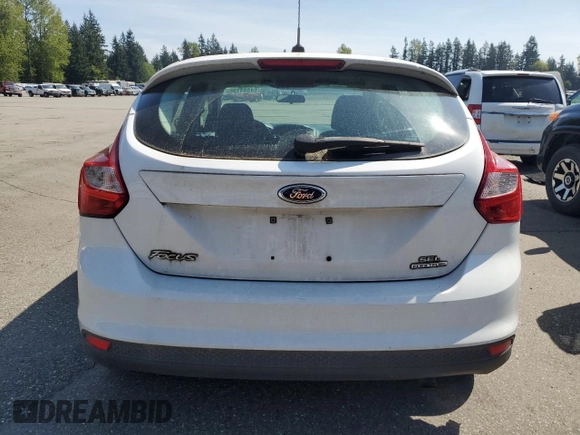 2012 Ford Focus SEL with VIN 1FAHP3M22CL404633, listed as a Copart auction lot 54394135 with 164,522 mi miles and Clean Title. Bid and sale history available at carsss.com. Image 6.