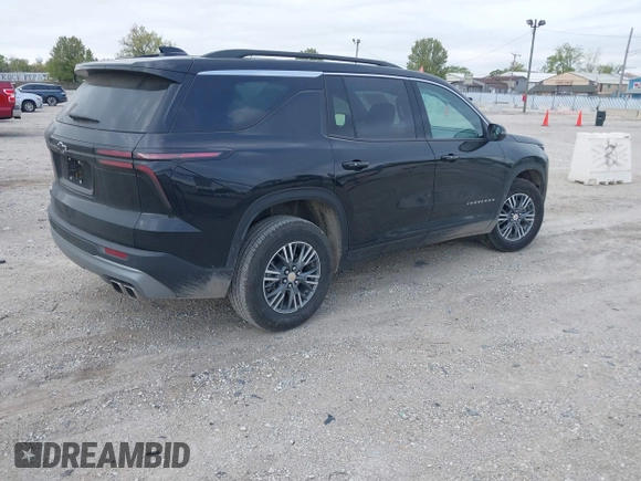 2025 Chevrolet Traverse FWD LT with VIN 1GNERGRSXSJ138318, listed as a IAAI auction lot 42209519 with 8,174 mi miles and . Bid and sale history available at DreamBid. Image 4.