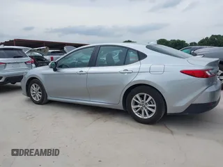 2025 Toyota Camry LE with VIN 4T1DAACK5SU000942, listed as a IAAI auction lot 42144009 with 23,505 mi miles and . Bid and sale history available at DreamBid. Image 14.