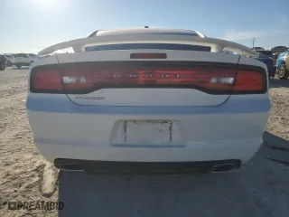 2013 Dodge Charger SXT Plus with VIN 2C3CDXHG1DH560742, listed as a Copart auction lot 46790875 with 143,446 mi miles and Salvage Title. Bid and sale history available at carsss.com. Image 6.